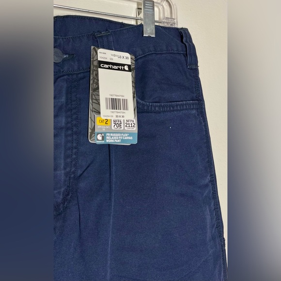 Carharrt | FR Flame Resistant Rugged Flex | Relaxed Fit | 5 Pocket Jeans | 33x30 - Picture 4 of 5